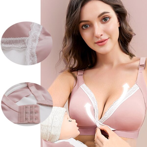 Breastfeeding Bras Maternity Nursing Bra for Feeding Nursing Underwear Clothes for Pregnant Women Soutien Gorge Allaitement 5