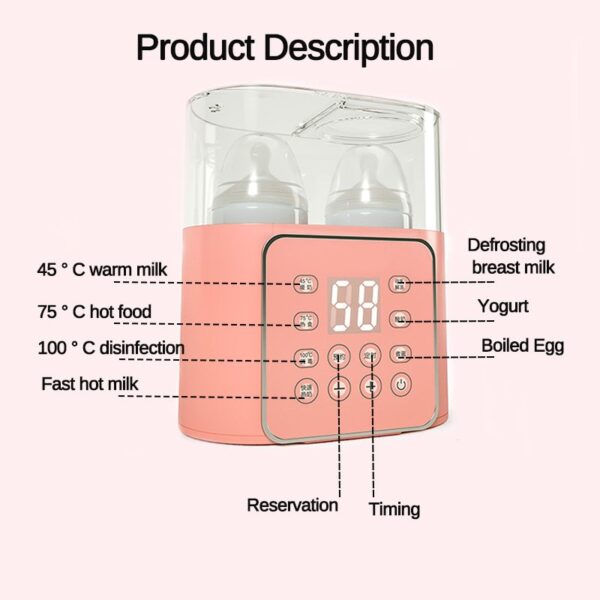Calentadores multifunción para biberones de bebé 6