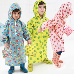 Impermeable para niños, Impermeable con capucha 1